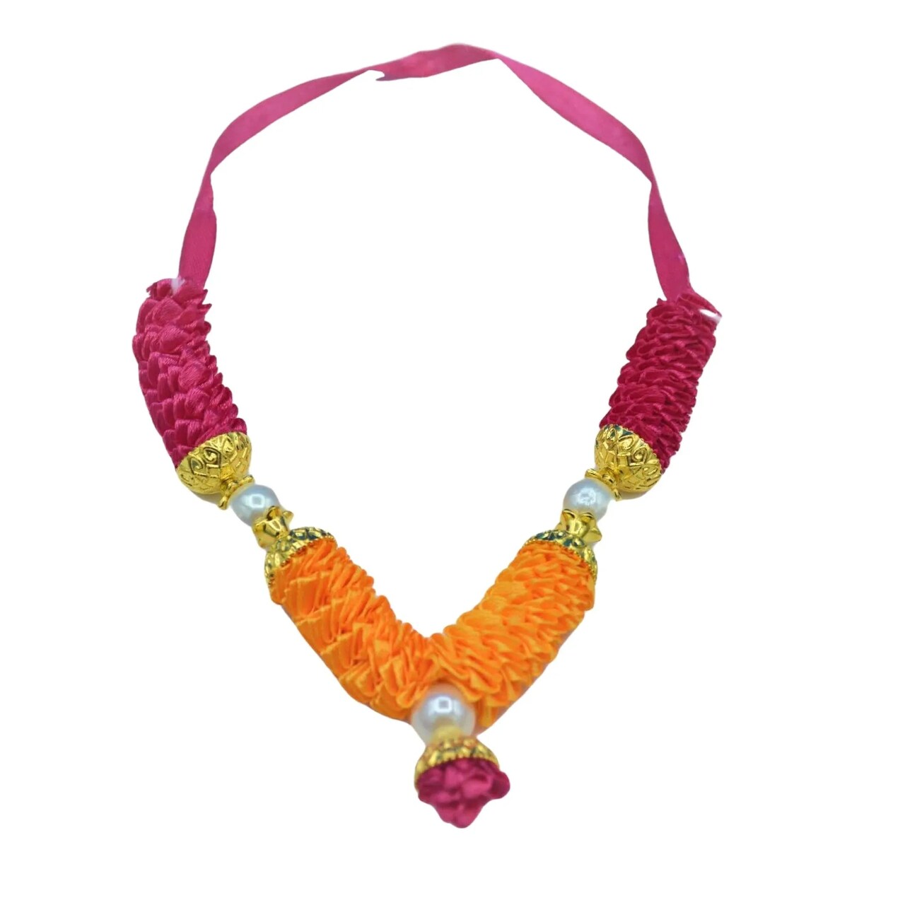 4 Inches Mini Idol Mala, Makhamali Bhagwan Haar, Artificial Indian ,pooja Garland, Diwali Puja Items, Krishna Decor, Red Flower Garlands, Photo Frame